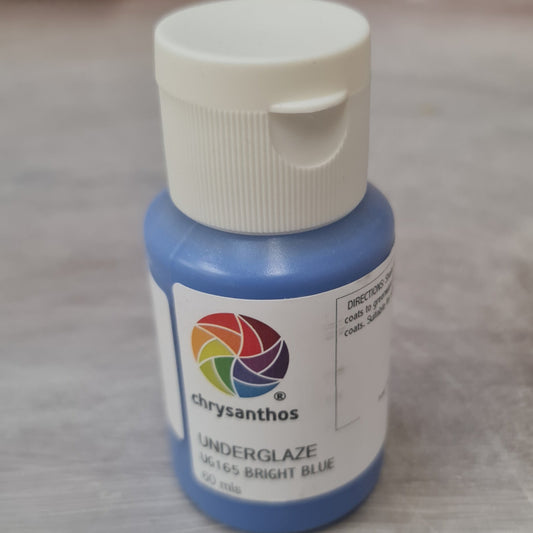 Chrysanthos Bright Blue underglaze