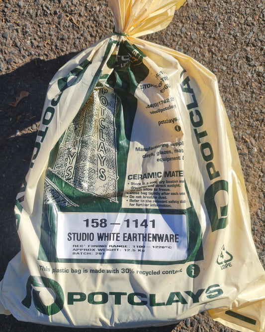 Studio White Earthenware