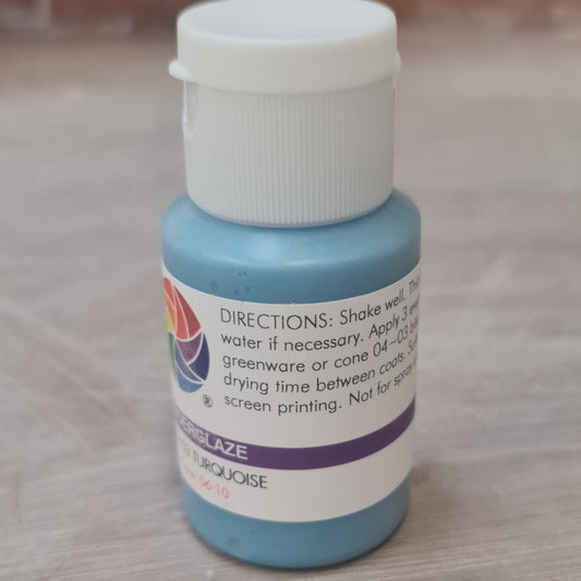Chrysanthos Turquoise underglaze