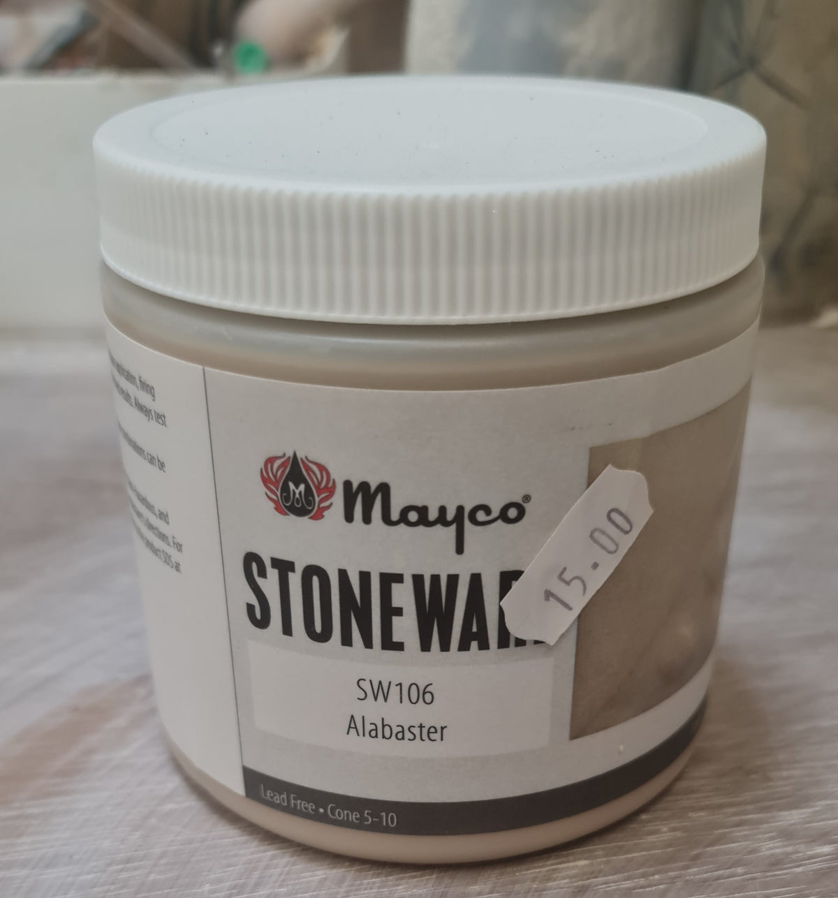 Mayco Stoneware Brush On Glaze - Alabaster