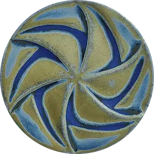 Chrysanthos Stoneware Exotic Glaze - Sea Agate