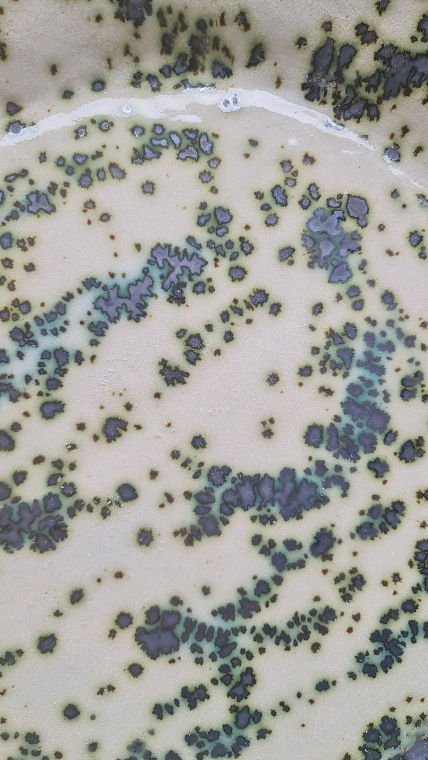 Mayco brush-on stoneware green jasper glaze