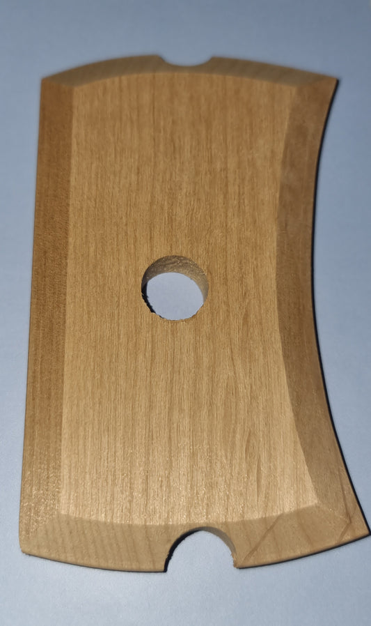 Wooden Rib with Rim cutouts