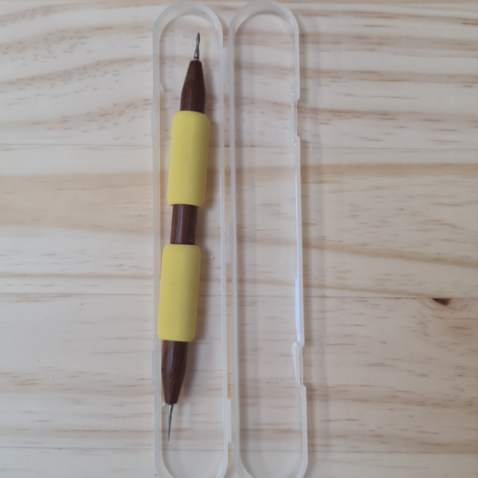 Sgraffito Stylus tool - Black & yellow