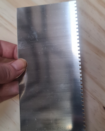 Metal Rectangle Rib with Square Teeth