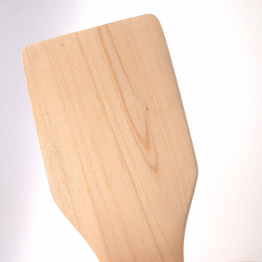 Double sided wooden paddle