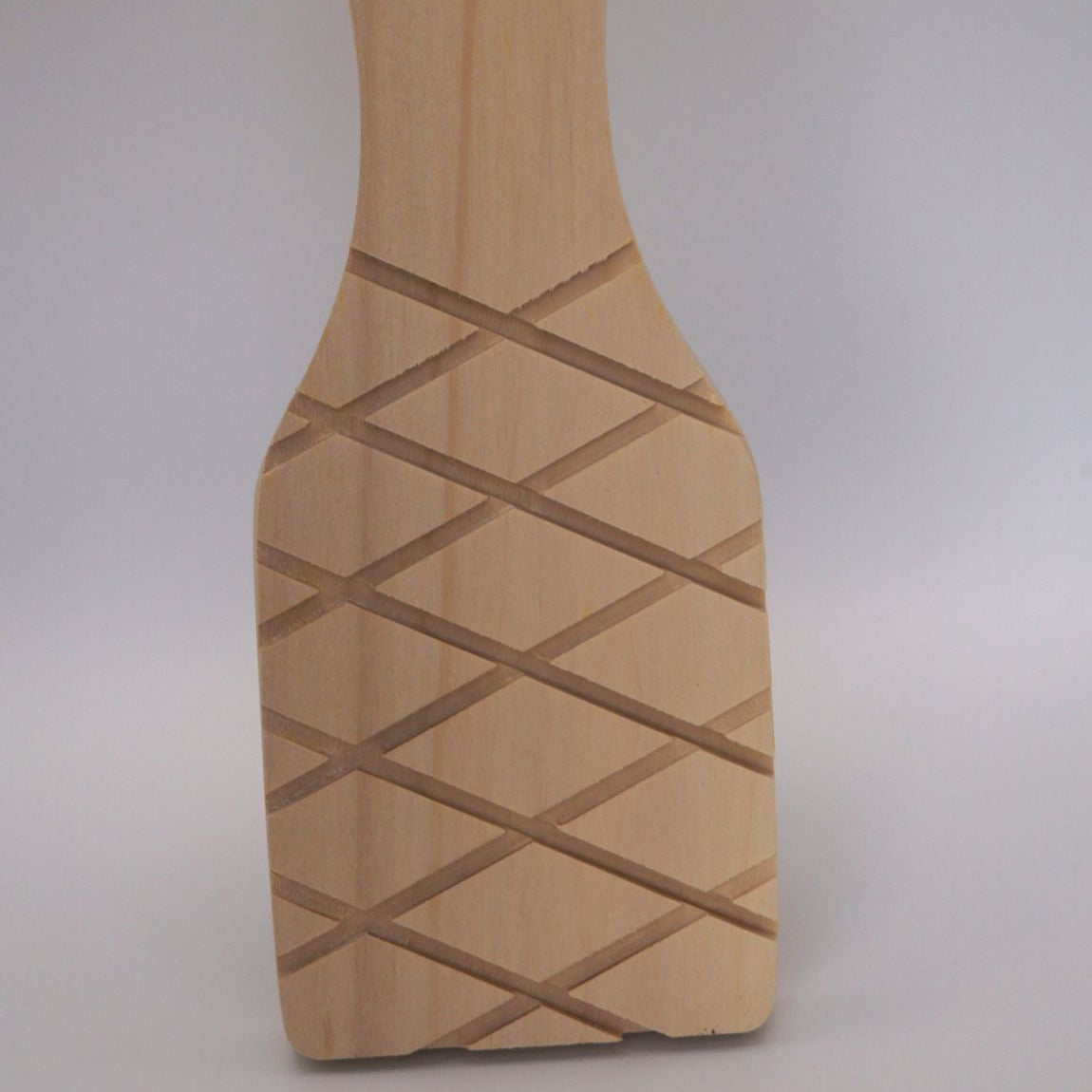 Double sided wooden paddle