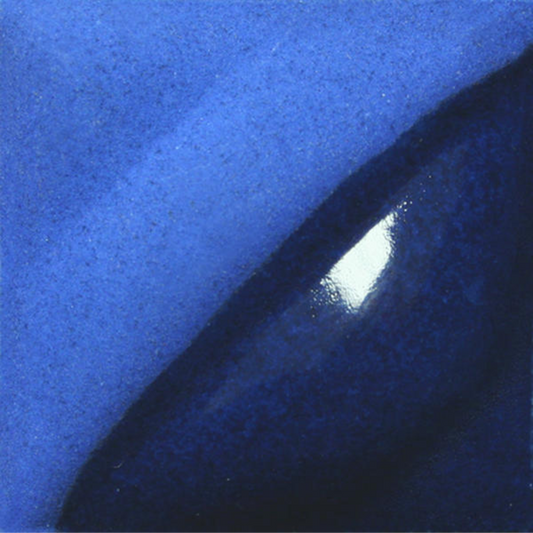 Amaco Velvet Brush-On Underglaze: Electric Blue 59ml