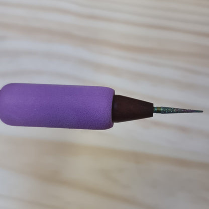 Sgraffito Stylus Tool - Red & Purple