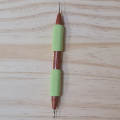 Sgraffito Stylus Tool - Red & Green