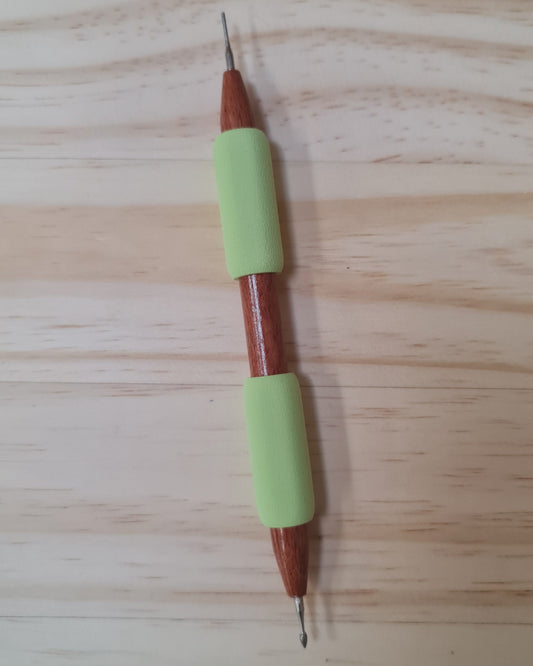 Sgraffito Stylus Tool - Red & Green