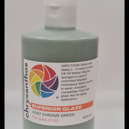 Chysanthos Superior Glaze - Chrome Green