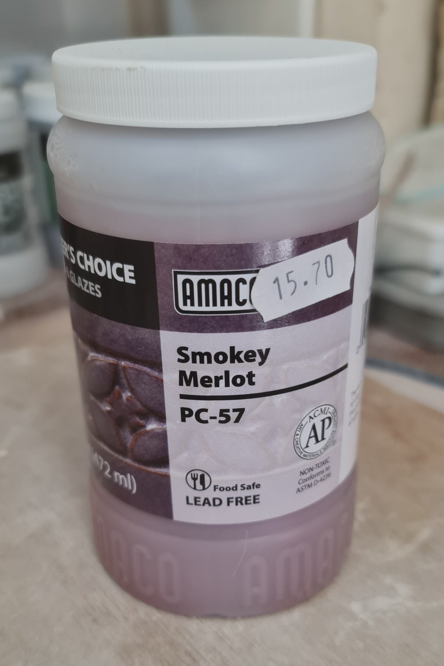 Amaco Smokey Merlot PC-57