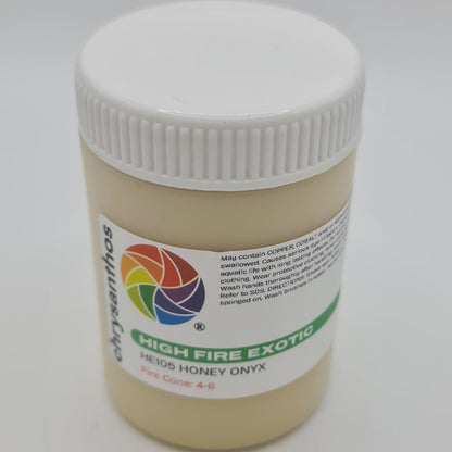 Chrysanthos High Fire Exotic Glaze - Honey Onyx