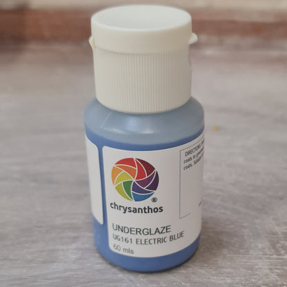 Chrysanthos Electric blue underglaze