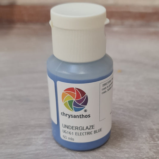 Chrysanthos Electric blue underglaze