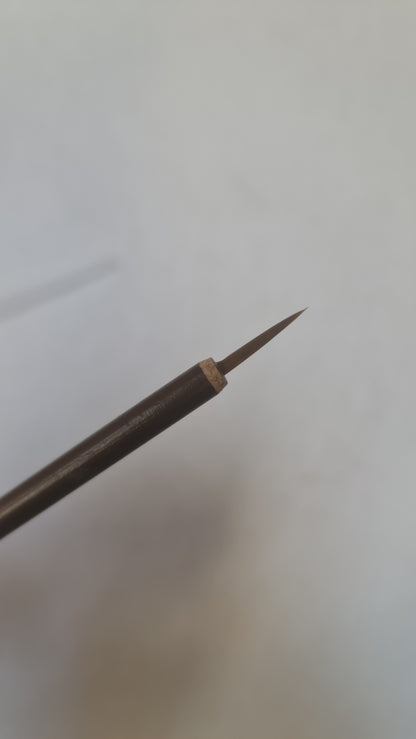 Fine tip Chinese brush