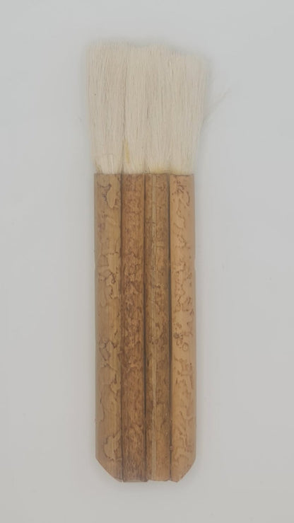 Bamboo handled glazing brush