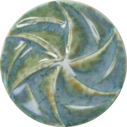 Chrysanthos High Fire Exotic Glaze - Blue Mottle
