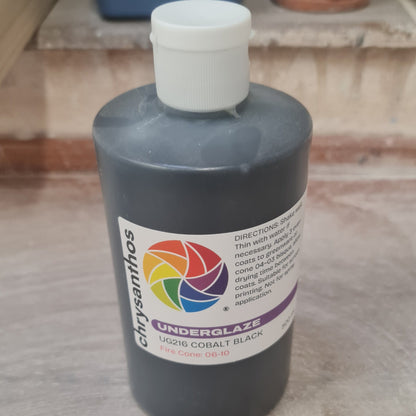 Chrysanthos Cobalt Black underglaze
