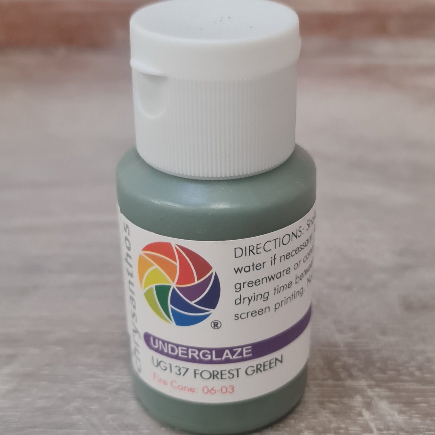 Chrysanthos Forest Green underglaze